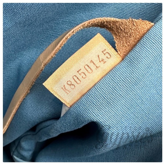 *SOLD* Vintage Dooney & Bourke Tangerine Tote - Picture 10 of 16